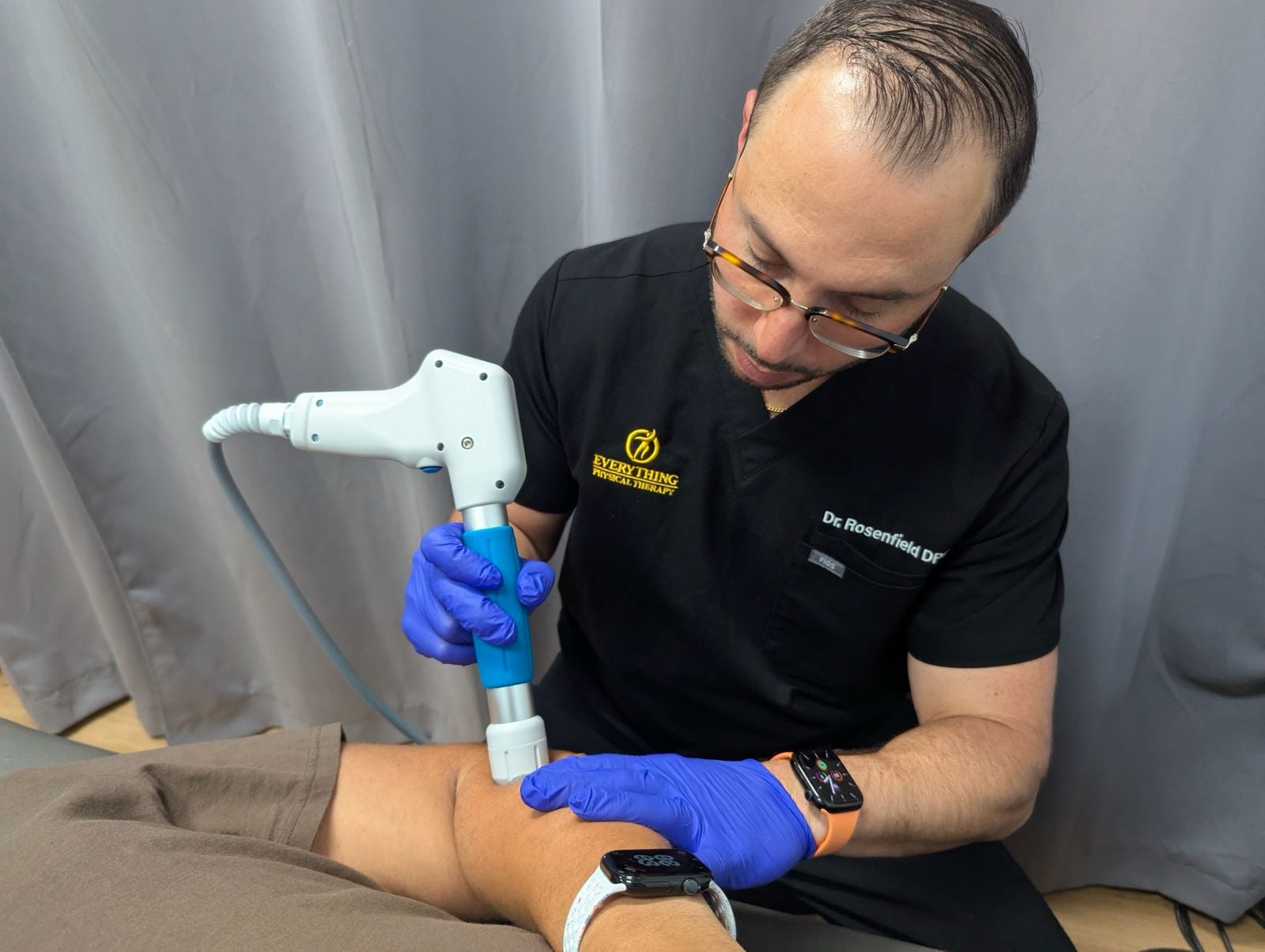 Shockwave therapy treatment